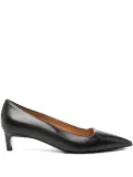 Tod's 40mm pointed-toe leather pumps - Black