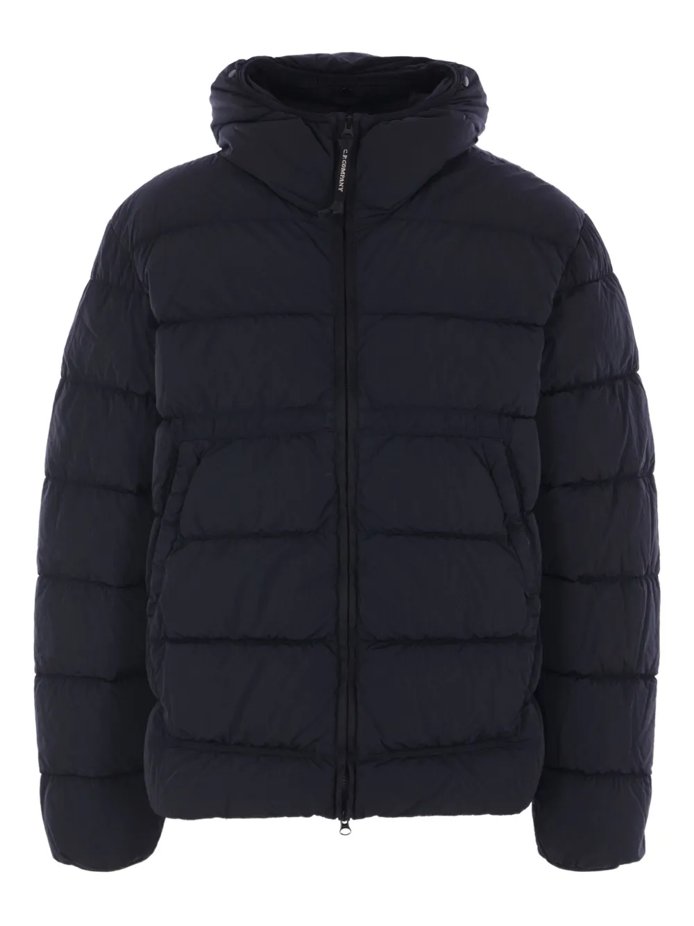 C.P. Company Gewatteerde jas met capuchon Blauw