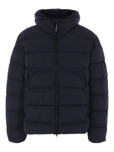 C.P. Company hooded quilted coat