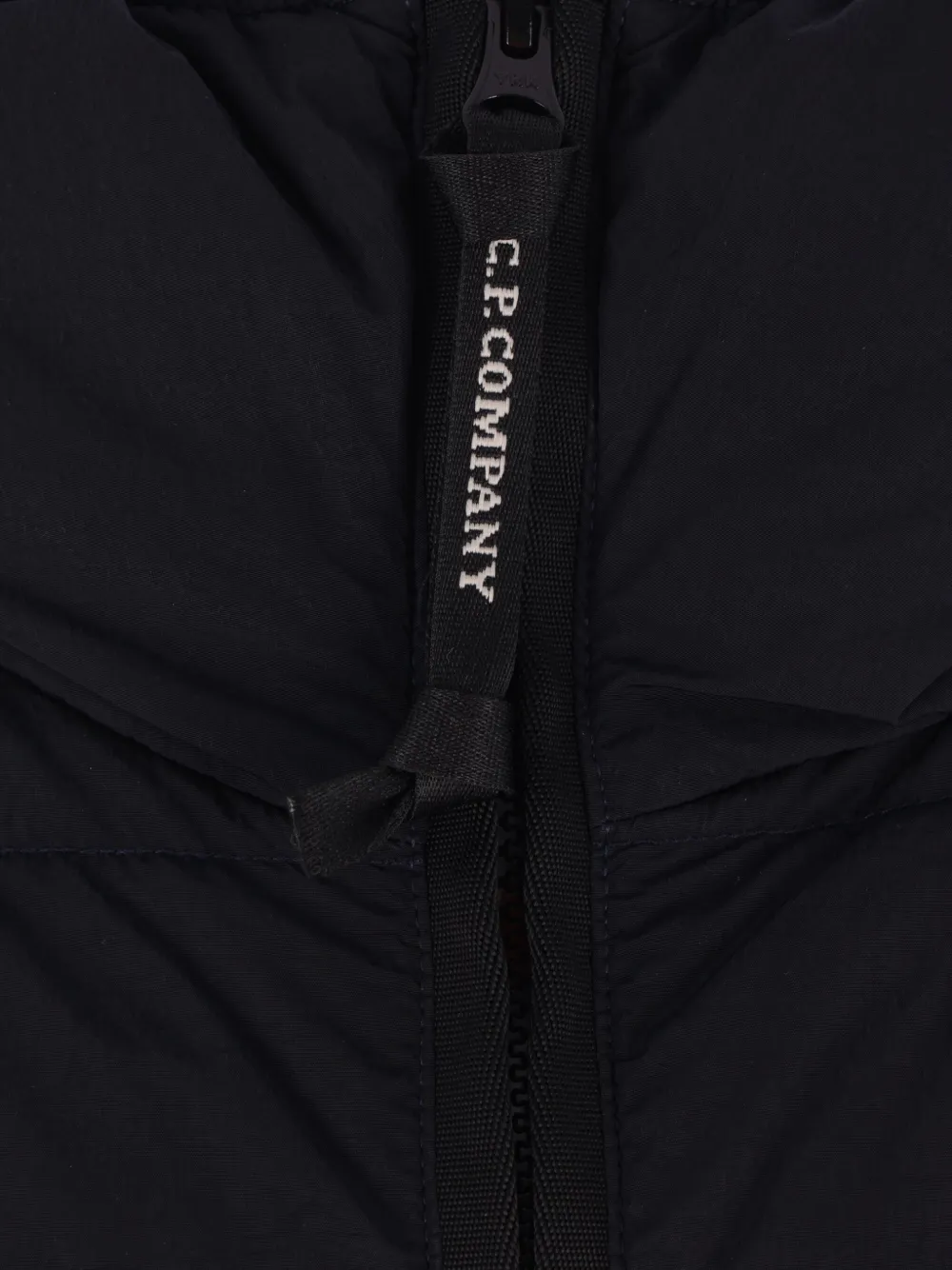 C.P. Company Gewatteerde jas met capuchon Blauw