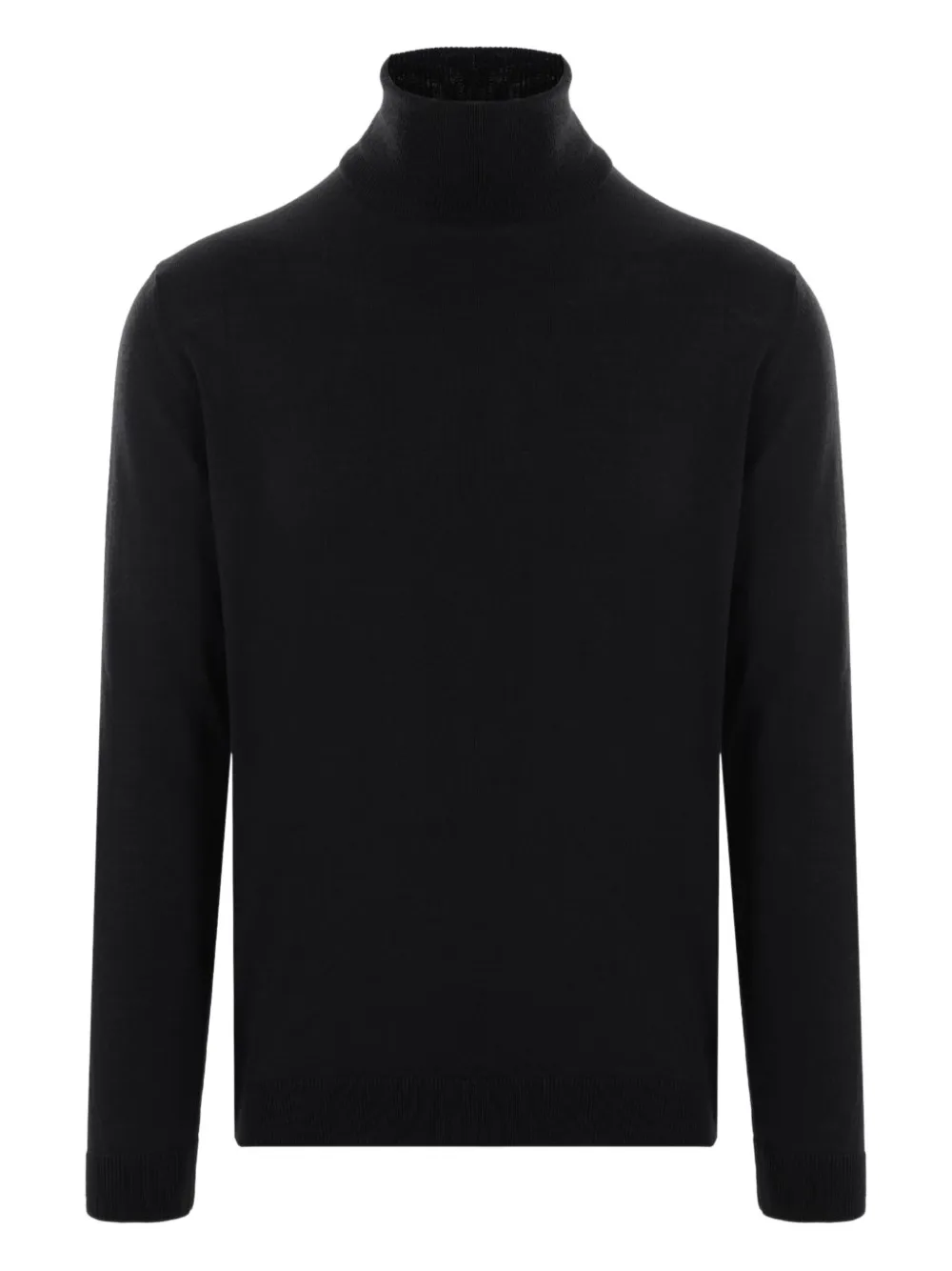 Roberto Collina turtleneck merino-wool sweater Zwart