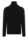 Roberto Collina turtleneck merino-wool sweater - Black