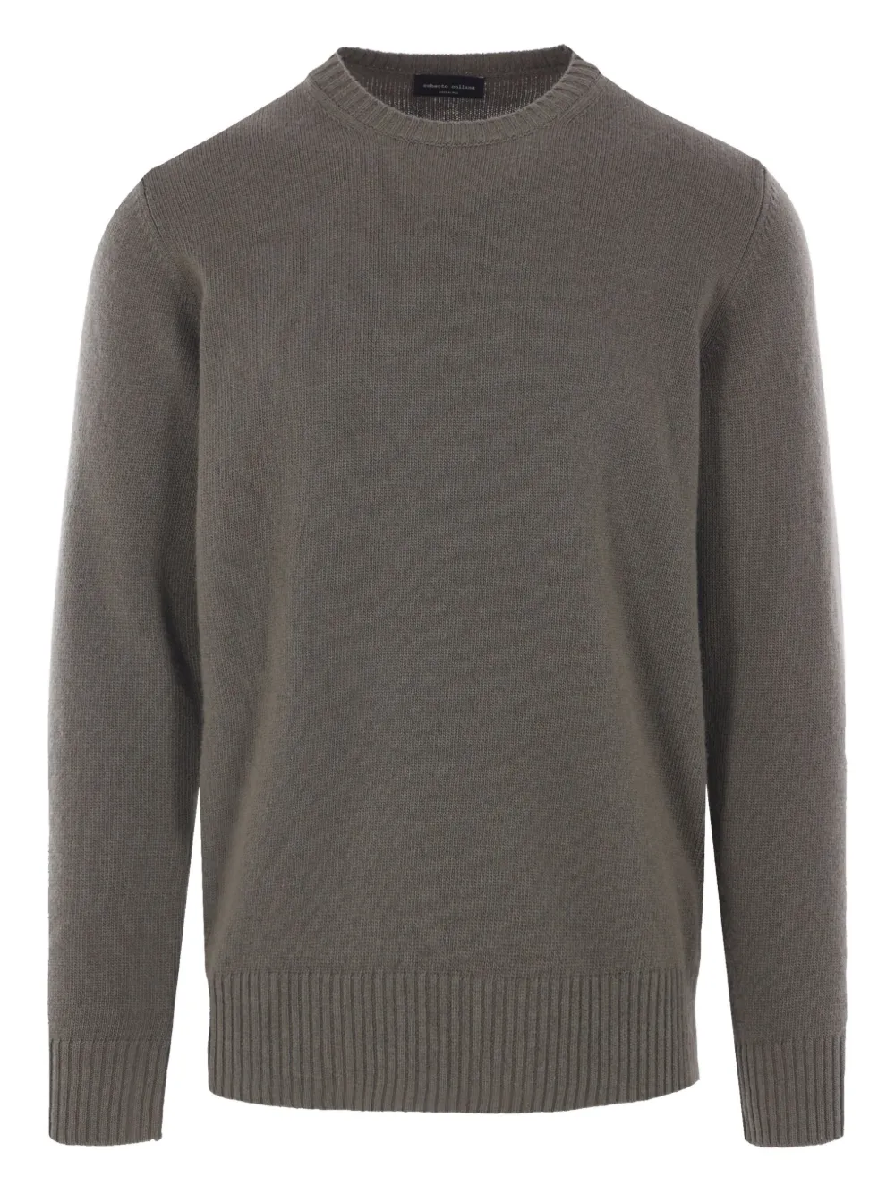 Roberto Collina crew-neck sweater - Grigio