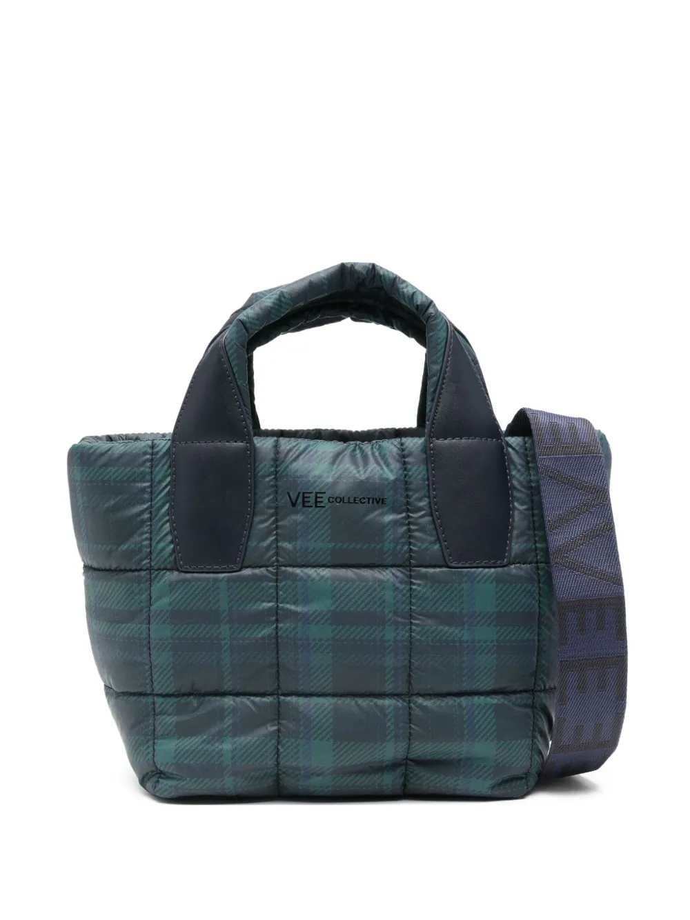 VeeCollective mini Porter tote bag | Green | Image 1