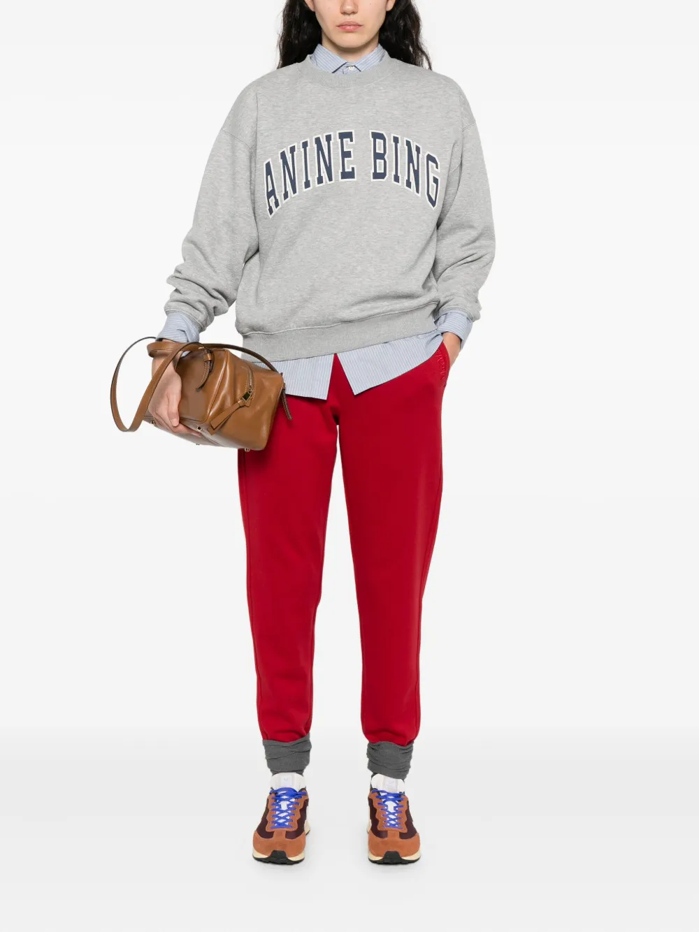 'S Max Mara Trainingsbroek met geborduurd logo Rood