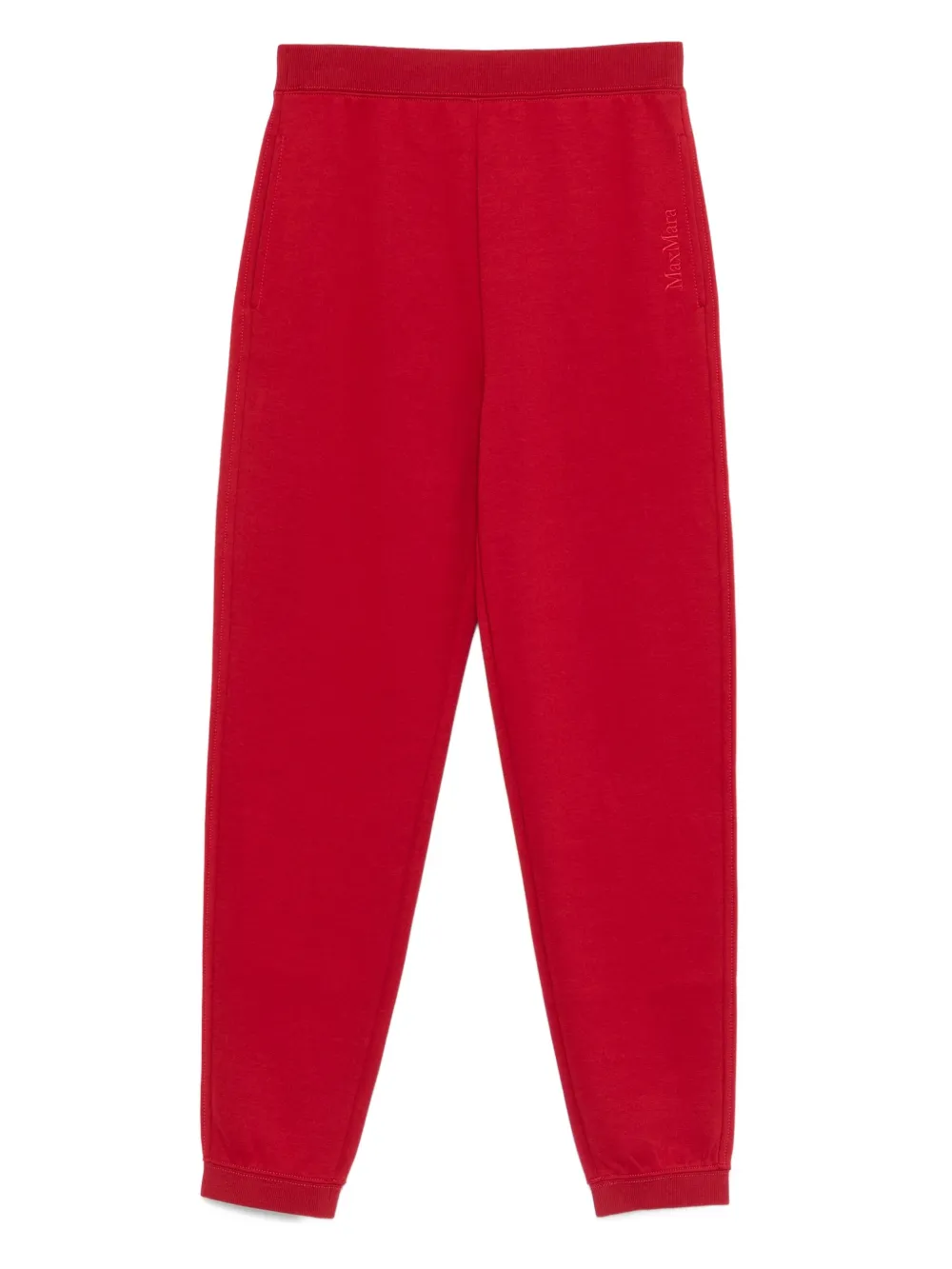 'S Max Mara Trainingsbroek met geborduurd logo Rood