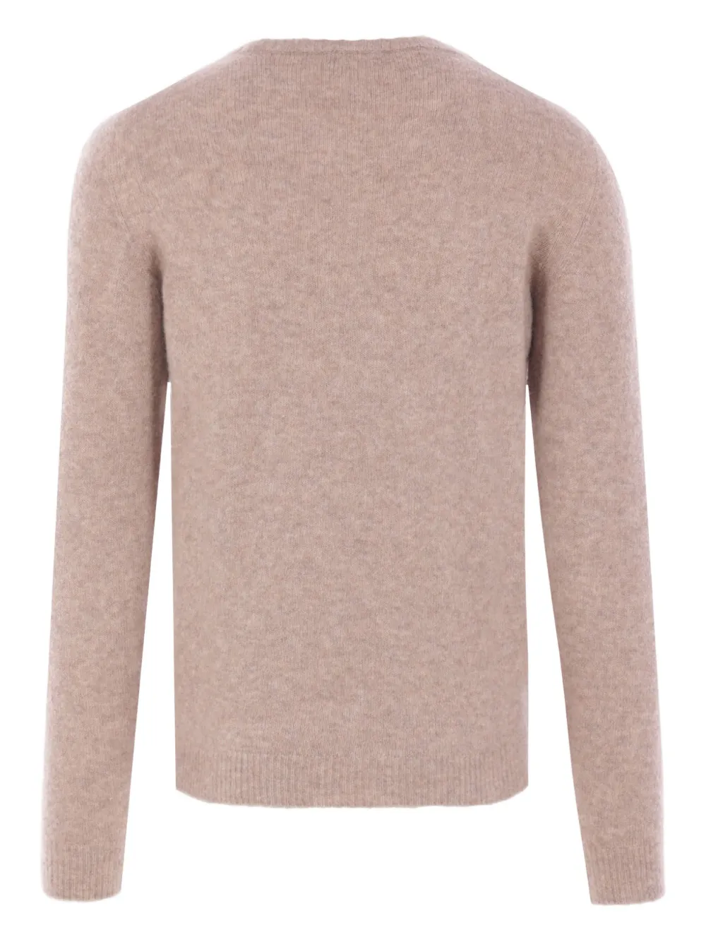 Roberto Collina Round-neck Knitted Sweater In Neutral