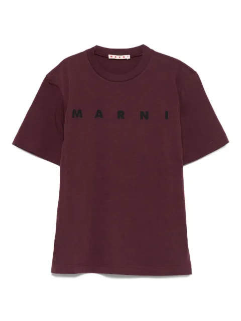 Marni Kids t-shirt med logotyp