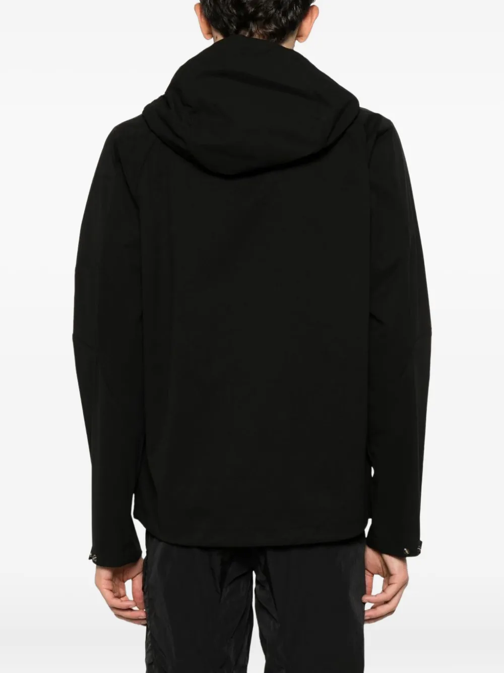 C.P. Company Jack met capuchon en zak Zwart