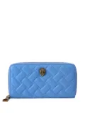Kurt Geiger London quilted zipped wallet - Blue