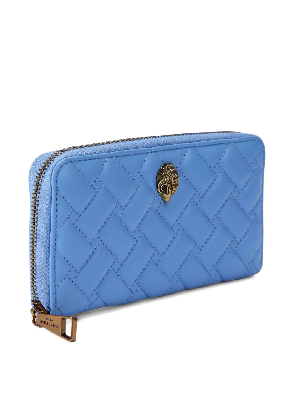 Kurt Geiger London Gewatteerde portemonnee Blauw