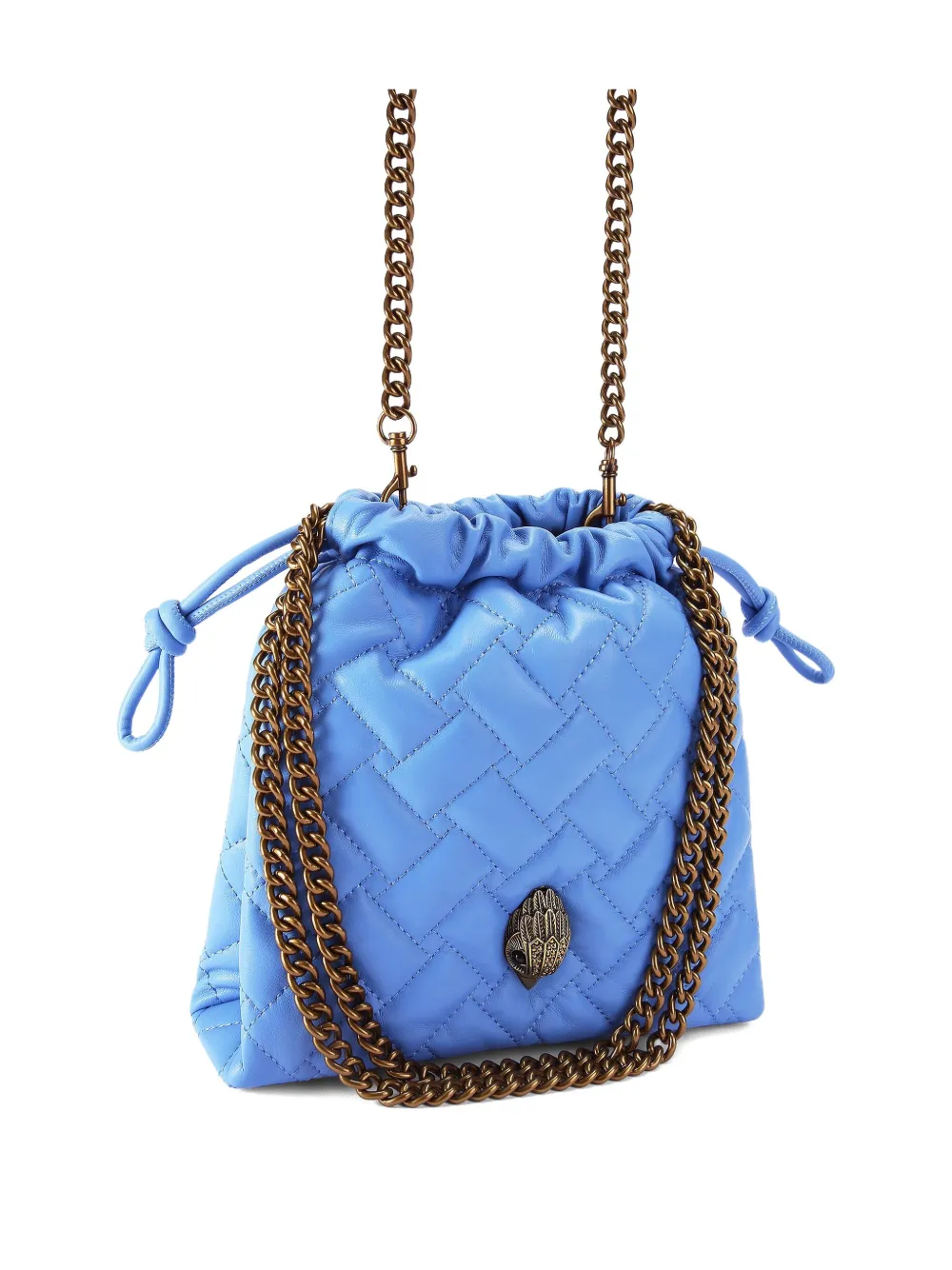 Kurt Geiger London Kleine Kensington bucket-tas Blauw