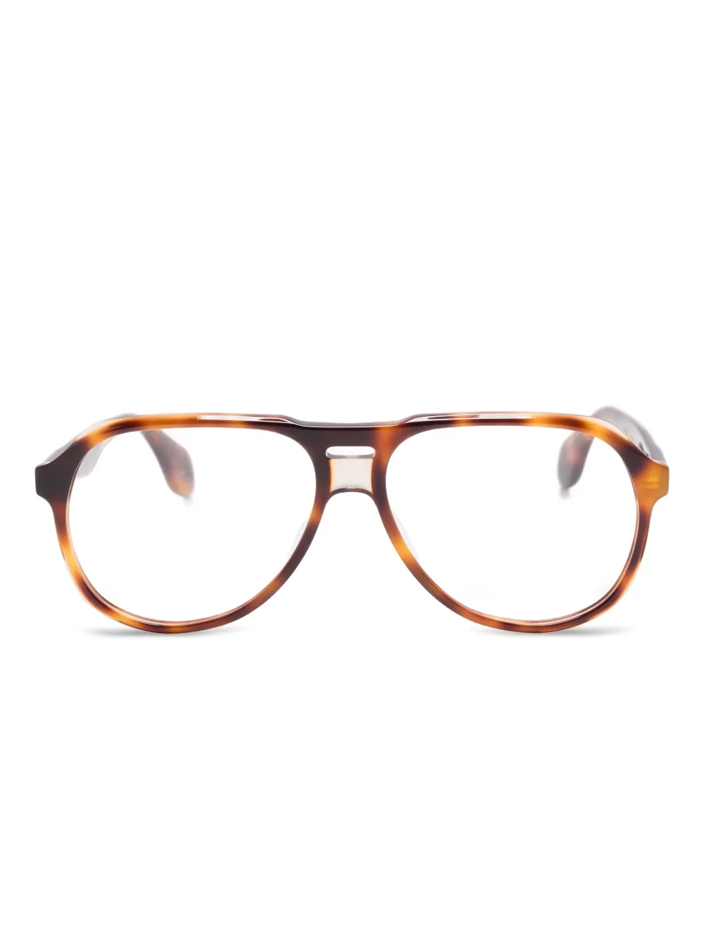 GIGI STUDIOS Revivre 43 glasses - ブラウン GIGI STUDIOS Revivre 43 glasses - ブラウン