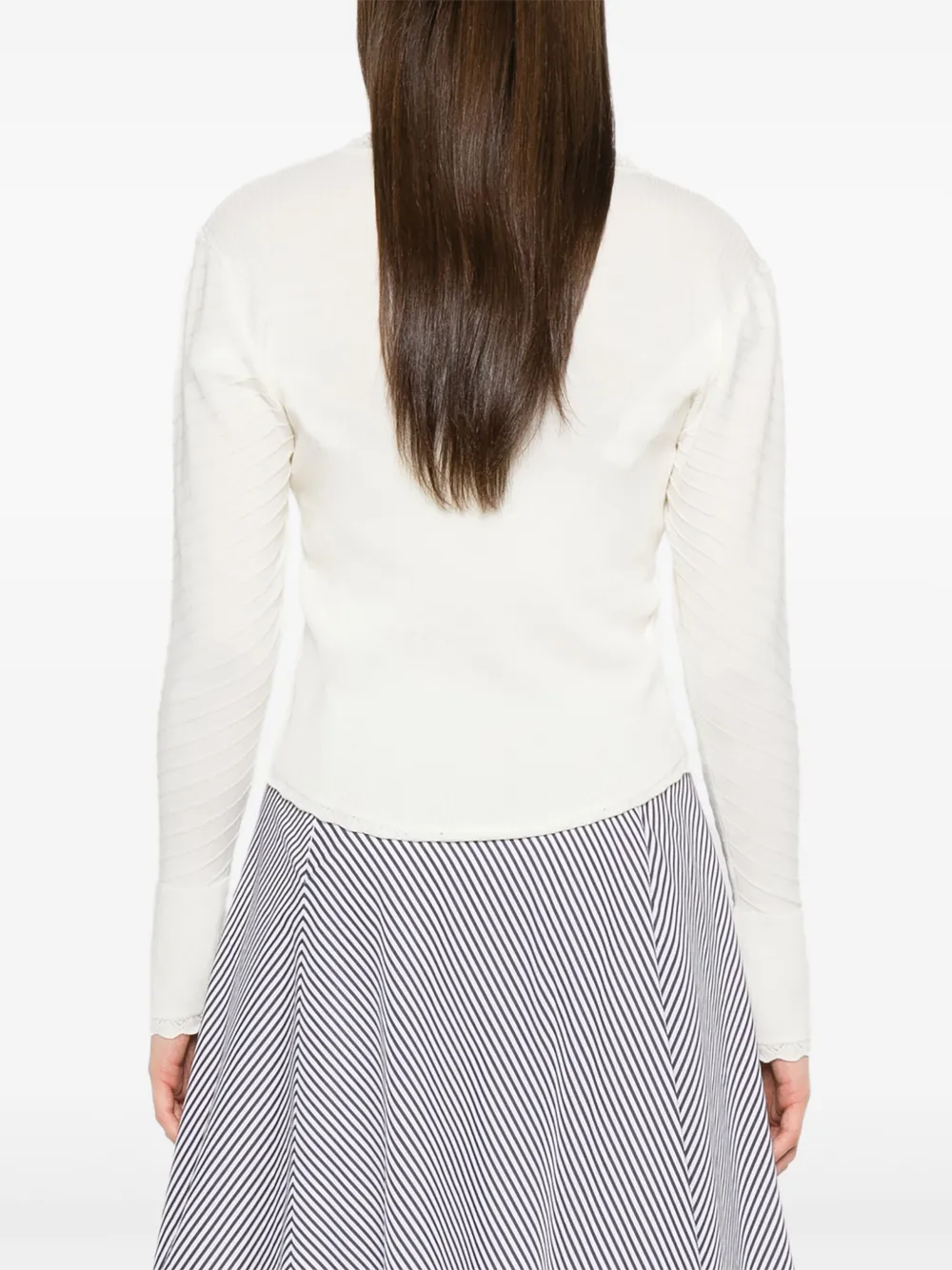 Vivienne Westwood Top met cut-out Beige
