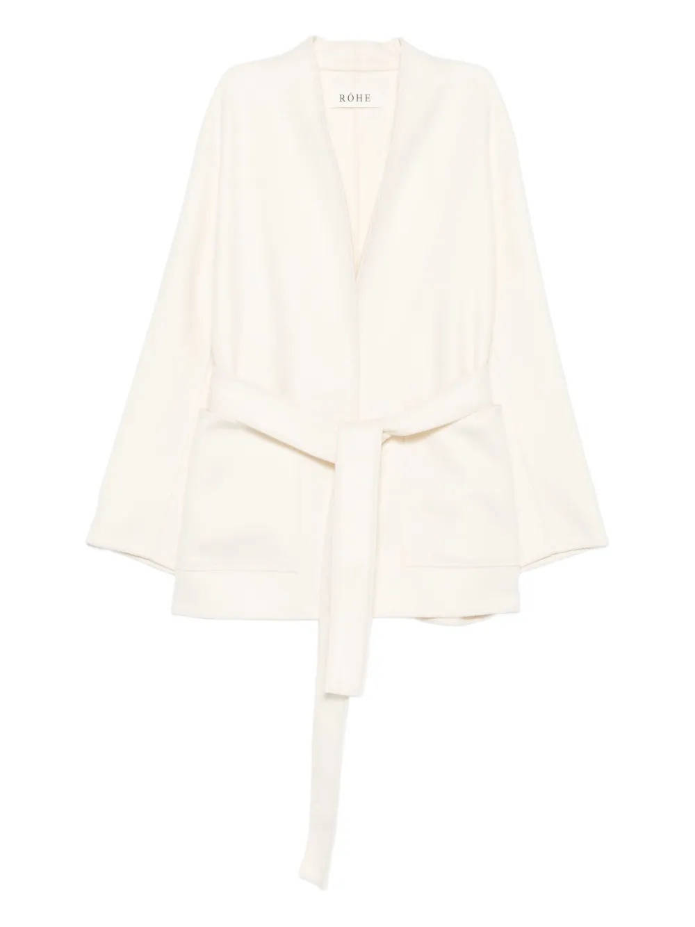 Róhe belted wool jacket | White | Image 1
