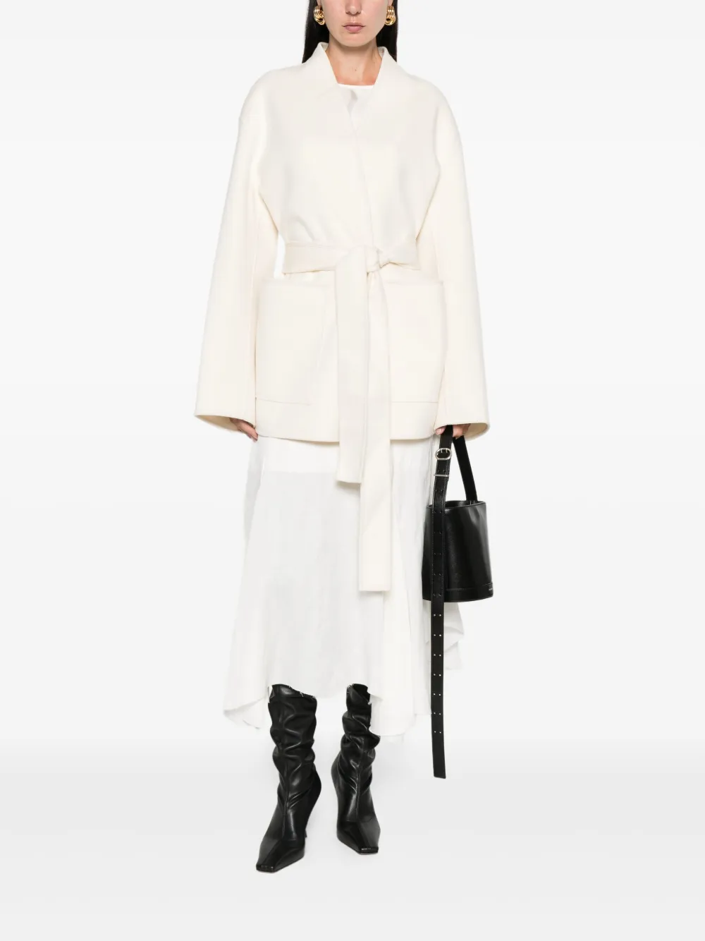 Róhe belted wool jacket | Fitted Jackets | Image 2
