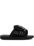 Mastermind Japan x Suicoke reflective sandals - Black