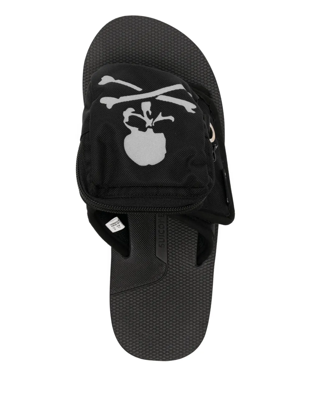 Mastermind Japan x Suicoke reflective sandals Black