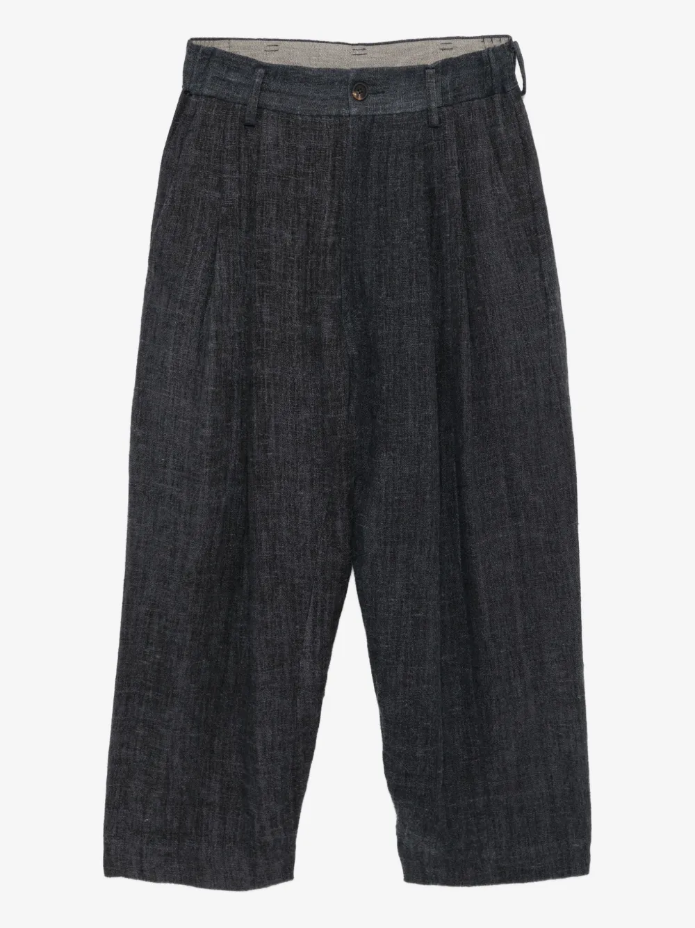 Ziggy Chen linen trousers | Grey | Image 1