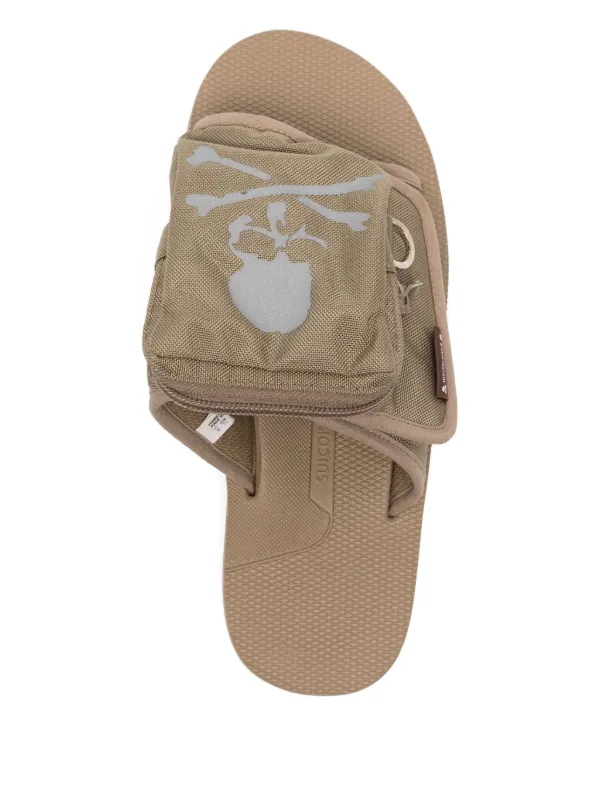 Mastermind Japan x Suicoke Reflective Sandals | Neutrals