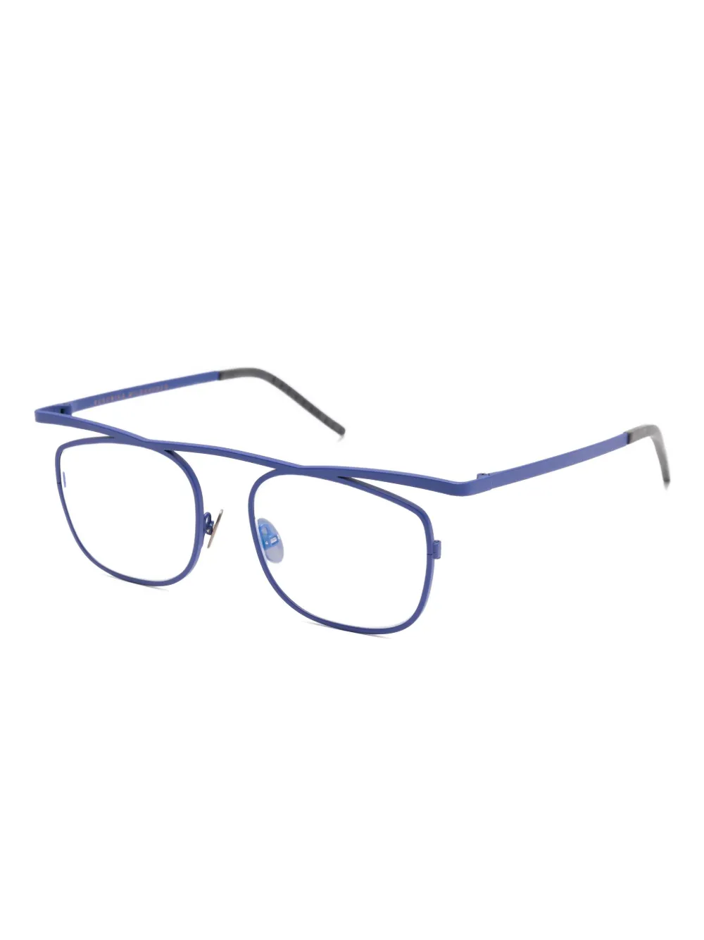 Veronika Wildgruber Robin rectangle-frame glasses | Women | Image 2
