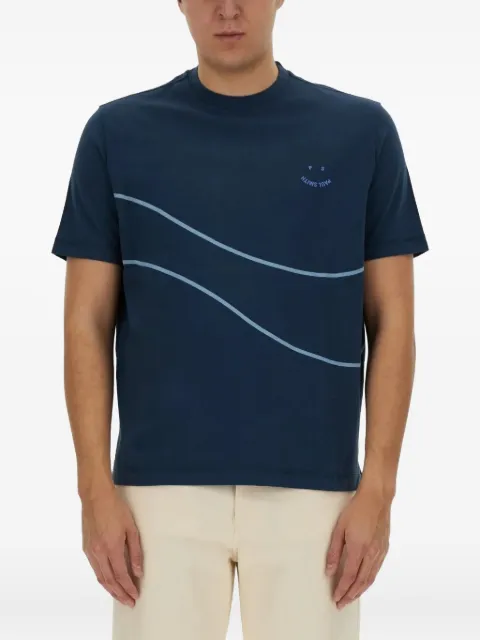 PS Paul Smith playera con diseño curvo