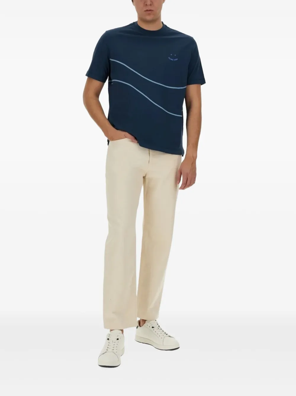 PS Paul Smith curved line T-shirt | T-Shirts | Image 2