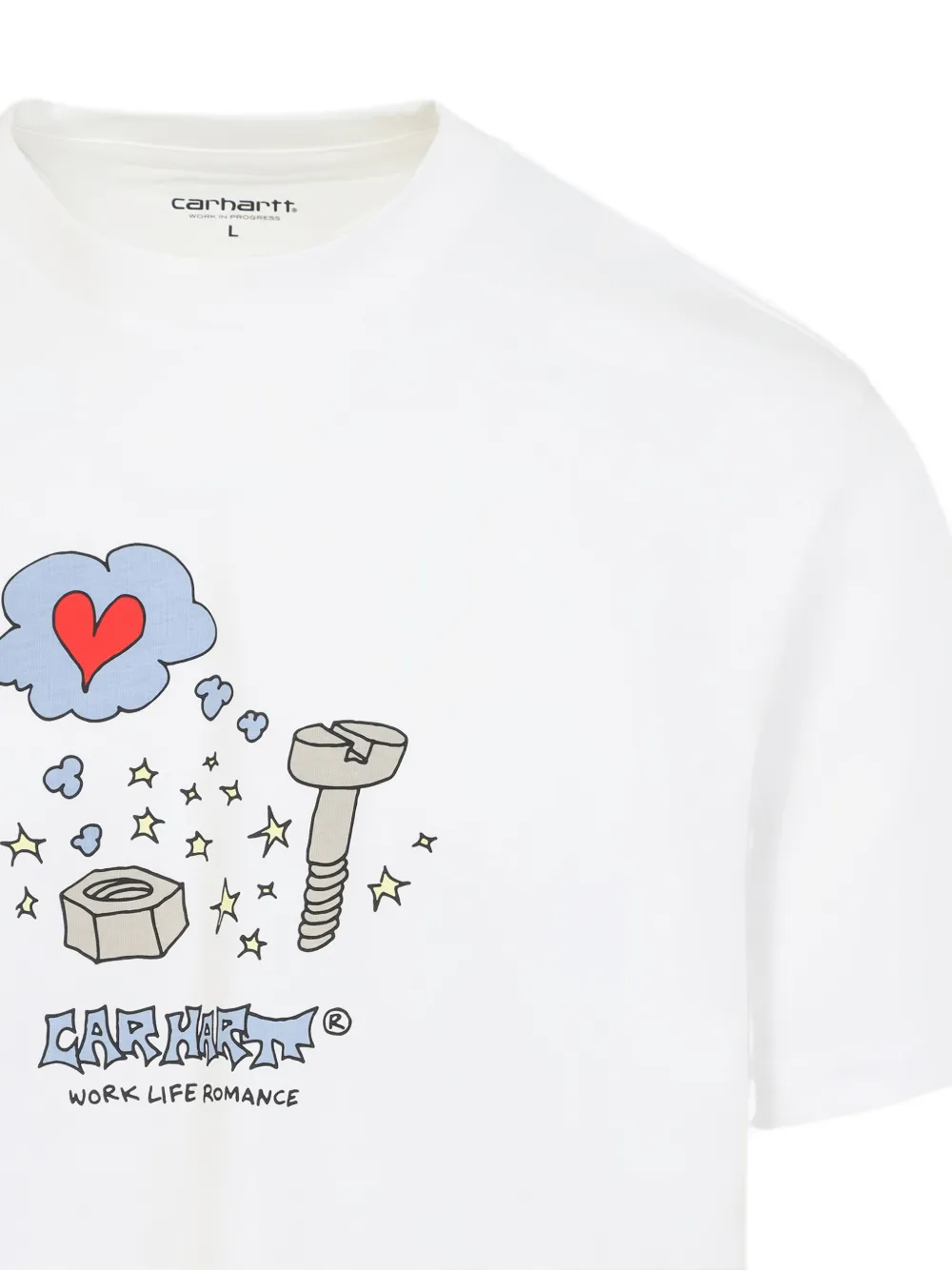 Carhartt WIP Office Supplies T-shirt Wit
