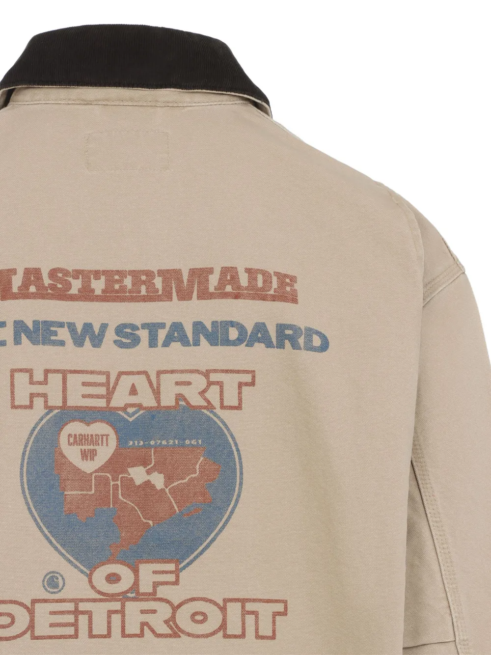 Carhartt WIP Jack van biologisch katoen Bruin