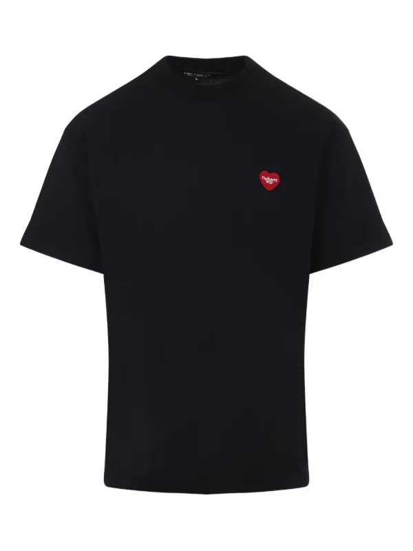 Carhartt WIP Heart II Hartt T-shirt | Black | FARFETCH