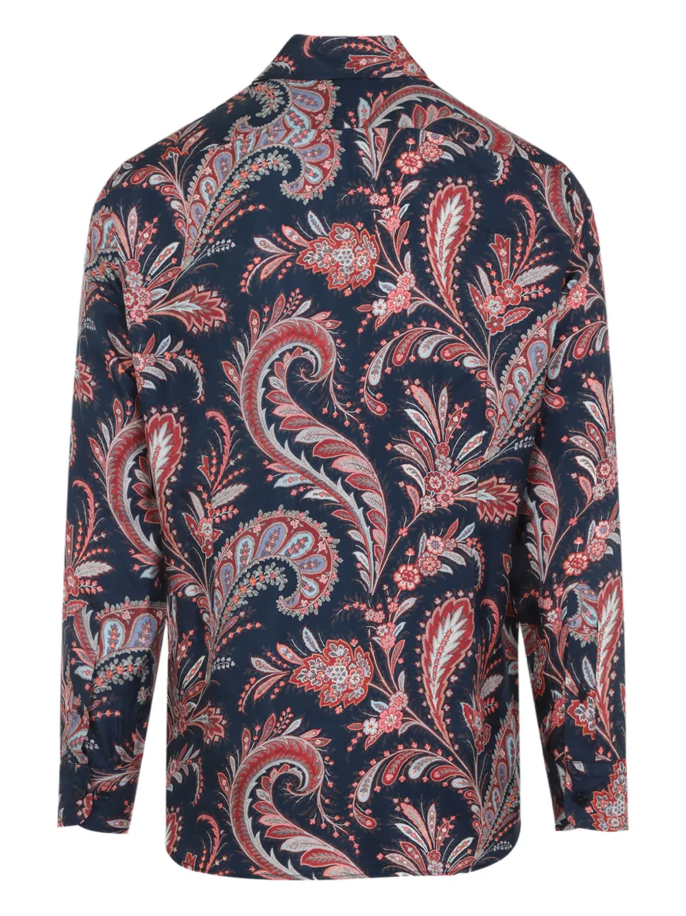 ETRO Overhemd met paisley-print Blauw