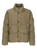 Stone Island logo-patch puffer-jacket - Green