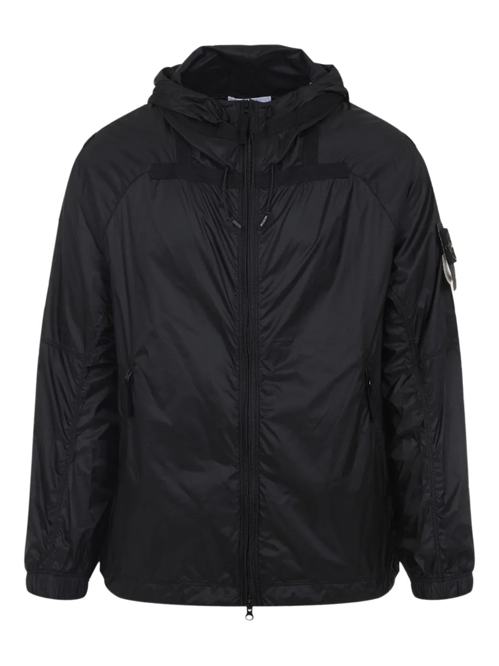Stone Island hooded jacket Zwart