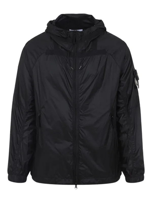 farfetch giacca impermeabile stone island