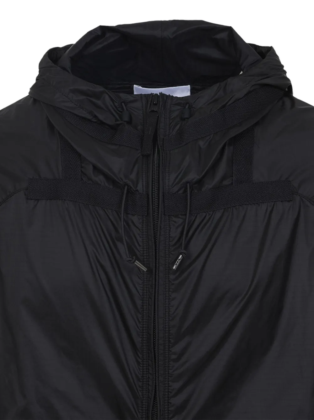 Stone Island hooded jacket Zwart