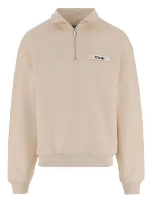 JACQUEMUS ハーフジップ スウェット