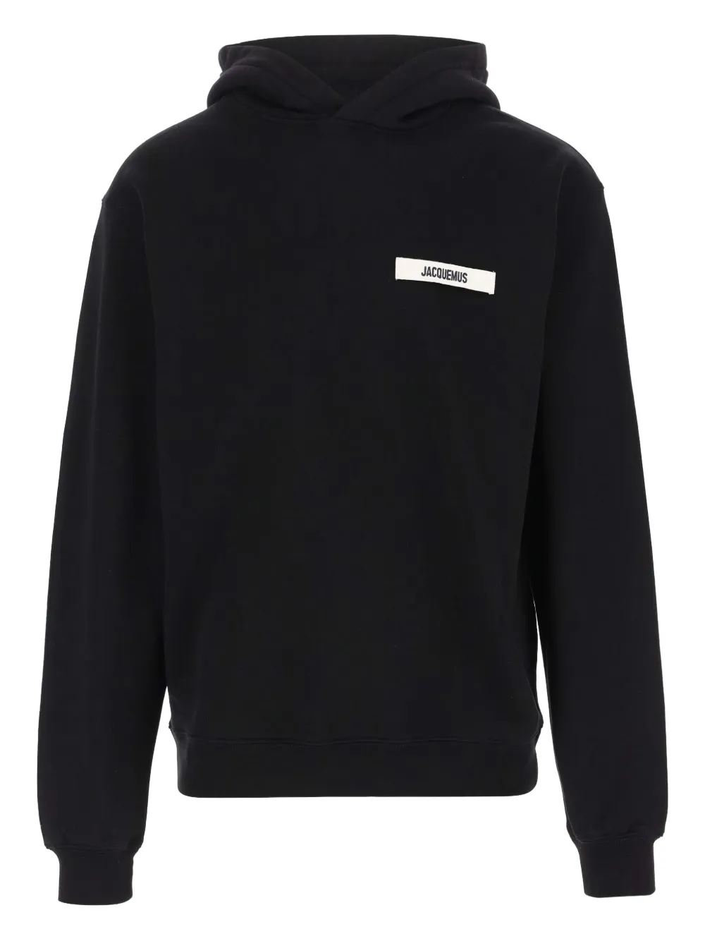 Jacquemus The Gros Grain hooded sweatshirt Zwart