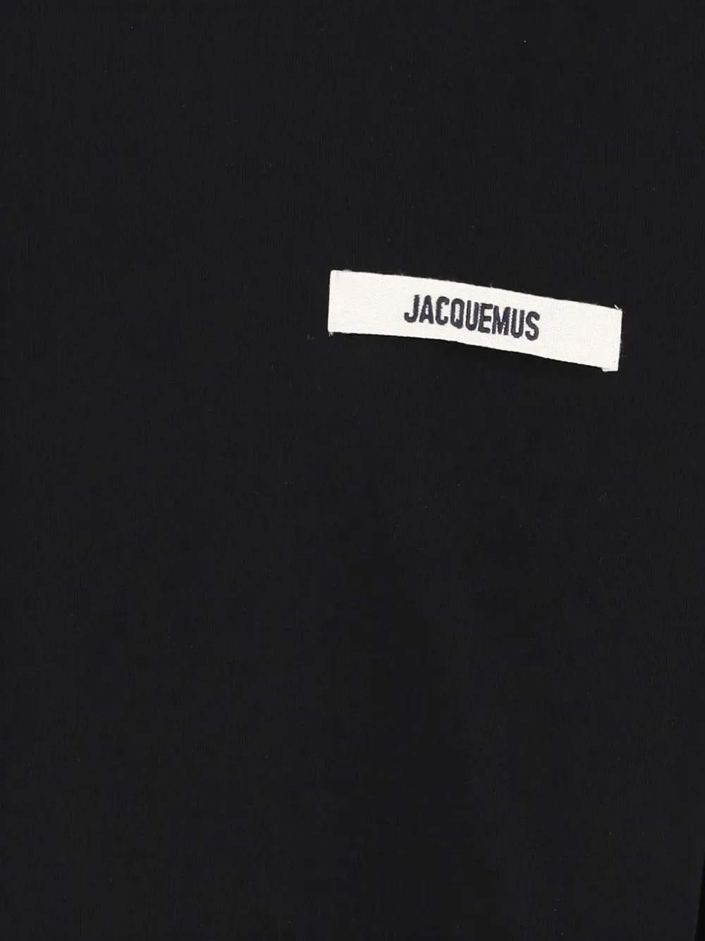 Jacquemus The Gros Grain hooded sweatshirt Zwart