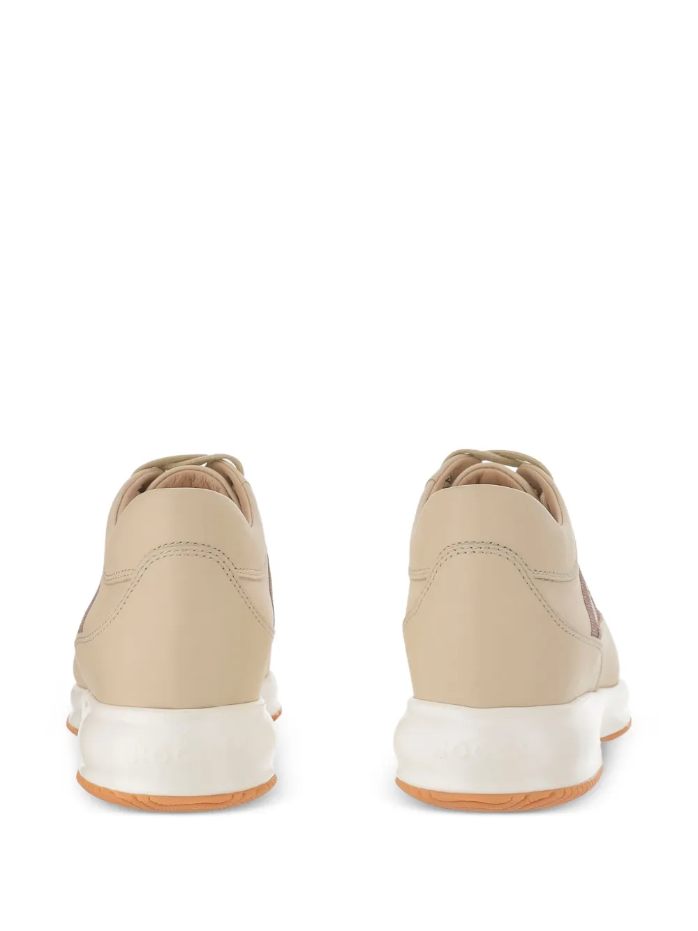 Hogan sequin-embellished low-top trainers Neutrals