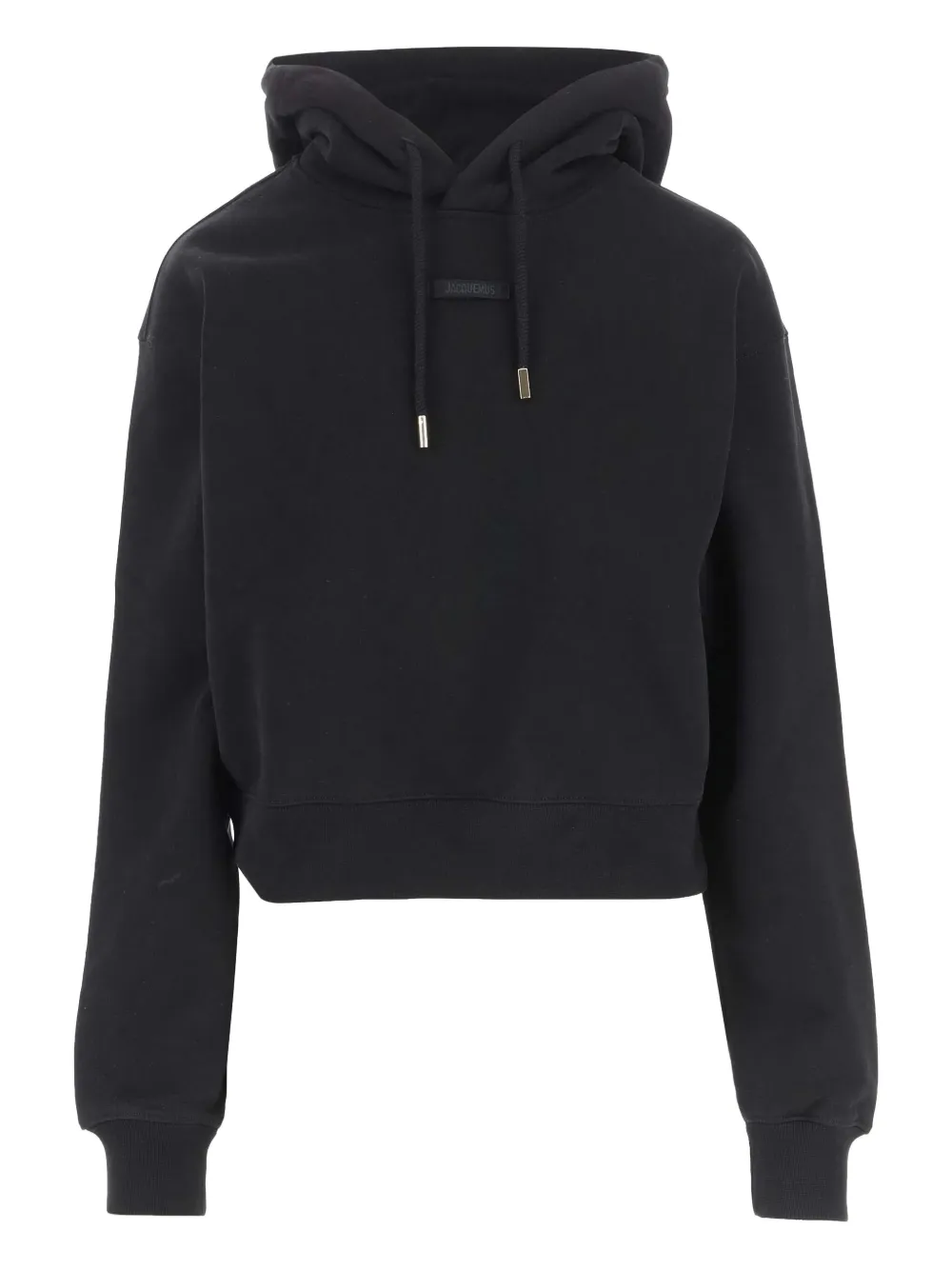 Jacquemus The Gros Grain sweater met trekkoord capuchon Zwart