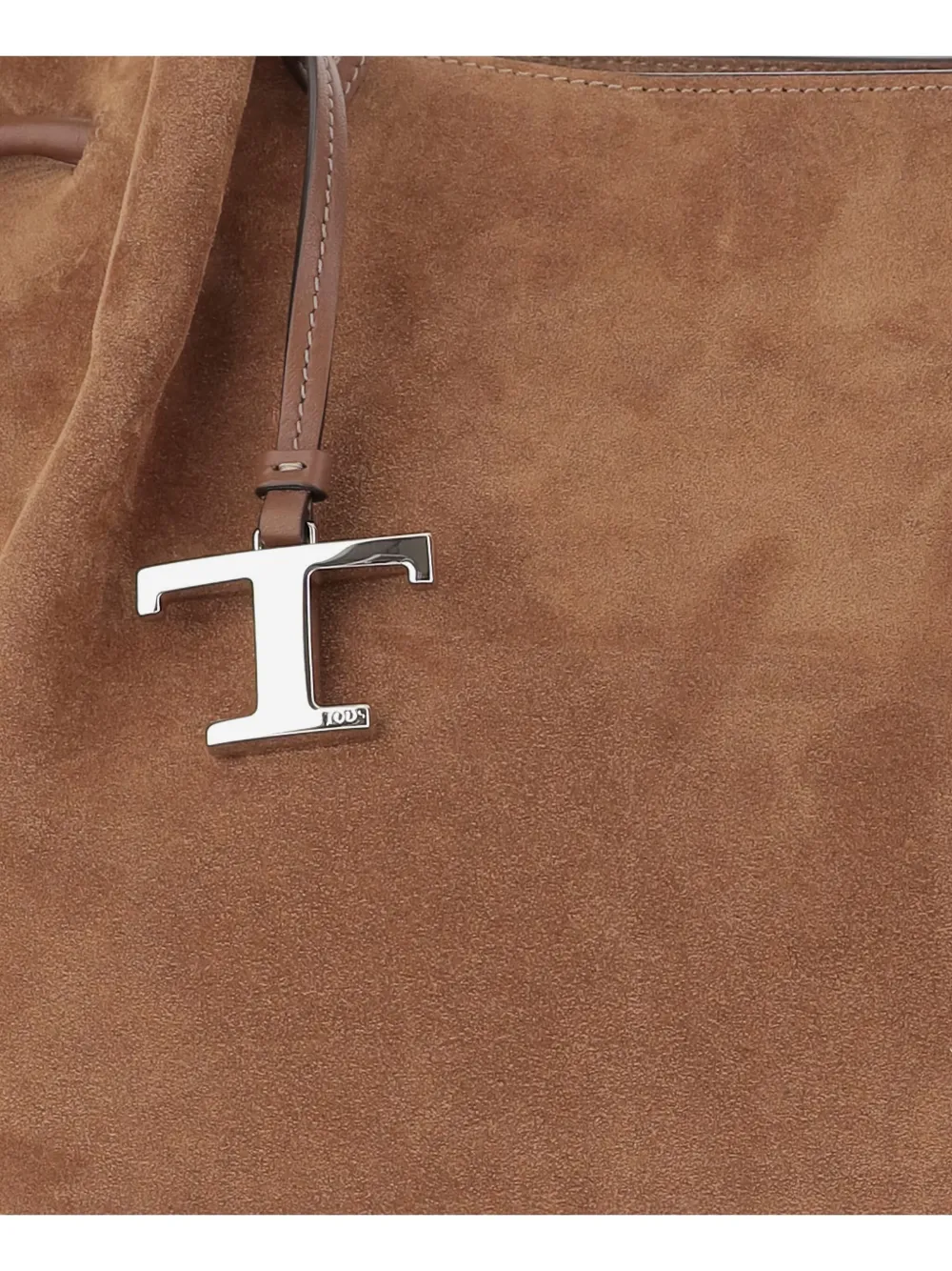 Tod's Shopper met trekkoord Bruin