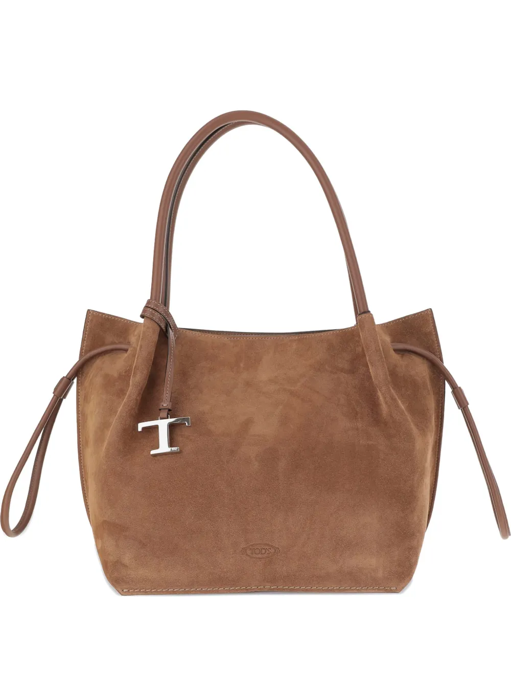 Tod's Shopper met trekkoord Bruin