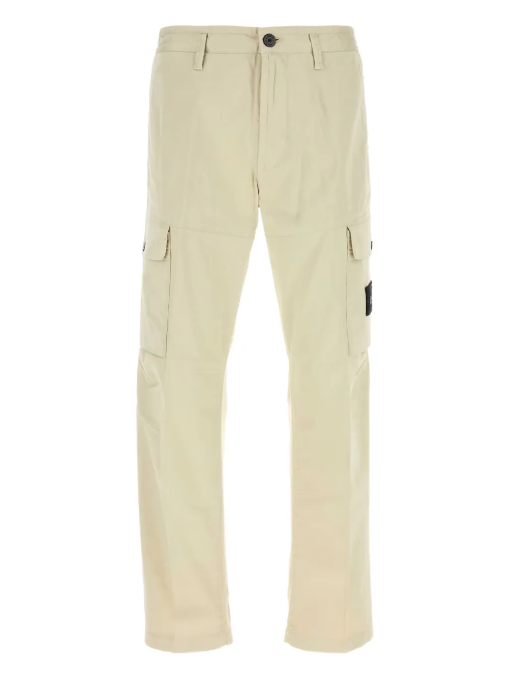 Stone Island Cargo broek met Compass-logopatch Beige