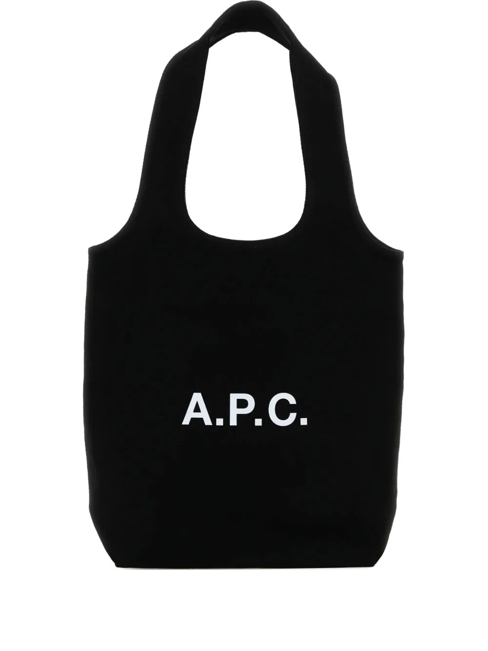 A.P.C. Ninon logo-print tote bag | Black | Image 1