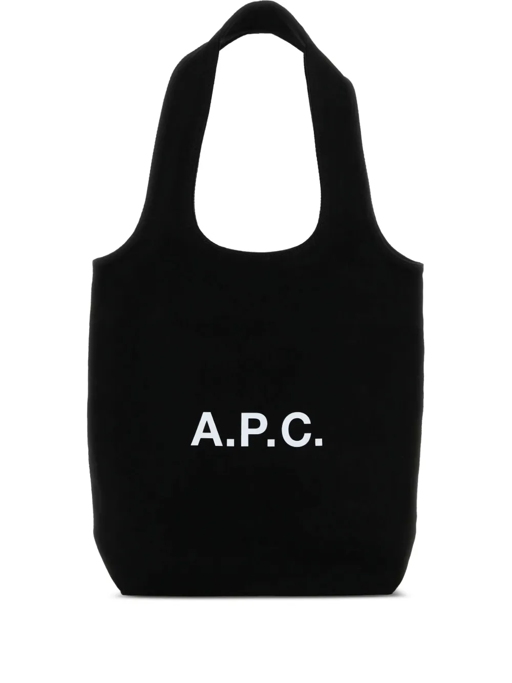 A.P.C. Ninon shopper met logoprint Zwart