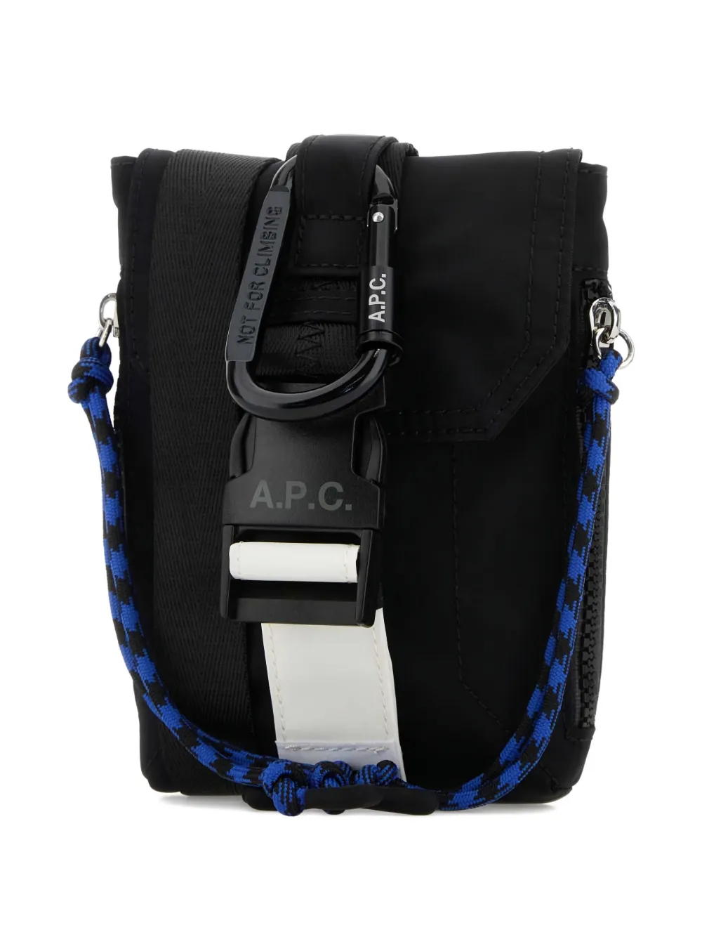 A.P.C. Crossbodytas met karabijnbandje Zwart