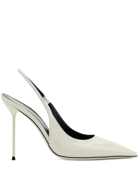 Paris Texas 105mm Lidia slingback pumps