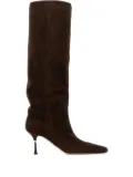 Paris Texas 75mm Bettina knee-high boots - Brown