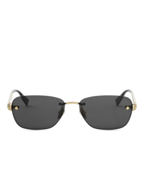 Bvlgari Tubogas Sunglasses in Gold