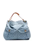 Louis Vuitton Pre-Owned 2011 Daily GM denim shoulder bag - Blue